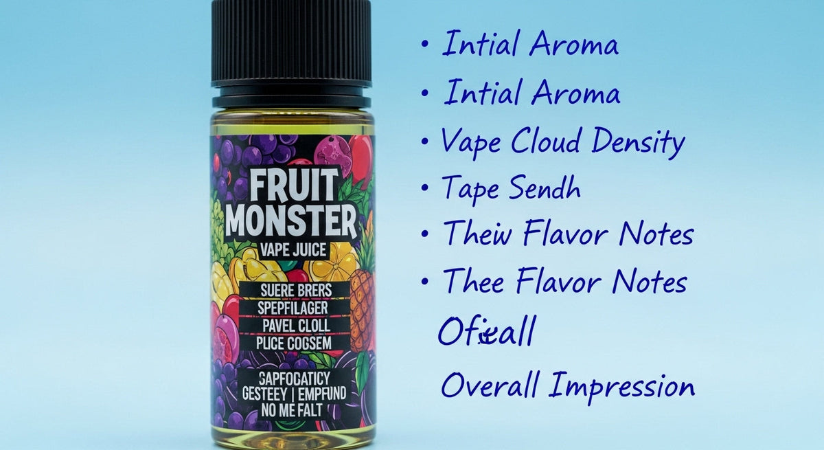 Fruit Monster Vape Juice Review: Bold & Tropical Flavors You'll Love   Giant Nic