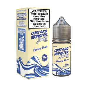 Blueberry Vanilla SALT - Custard Monster - 30ml