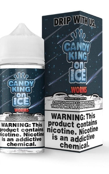 Sour Worms ON ICE - Candy King - 100ml