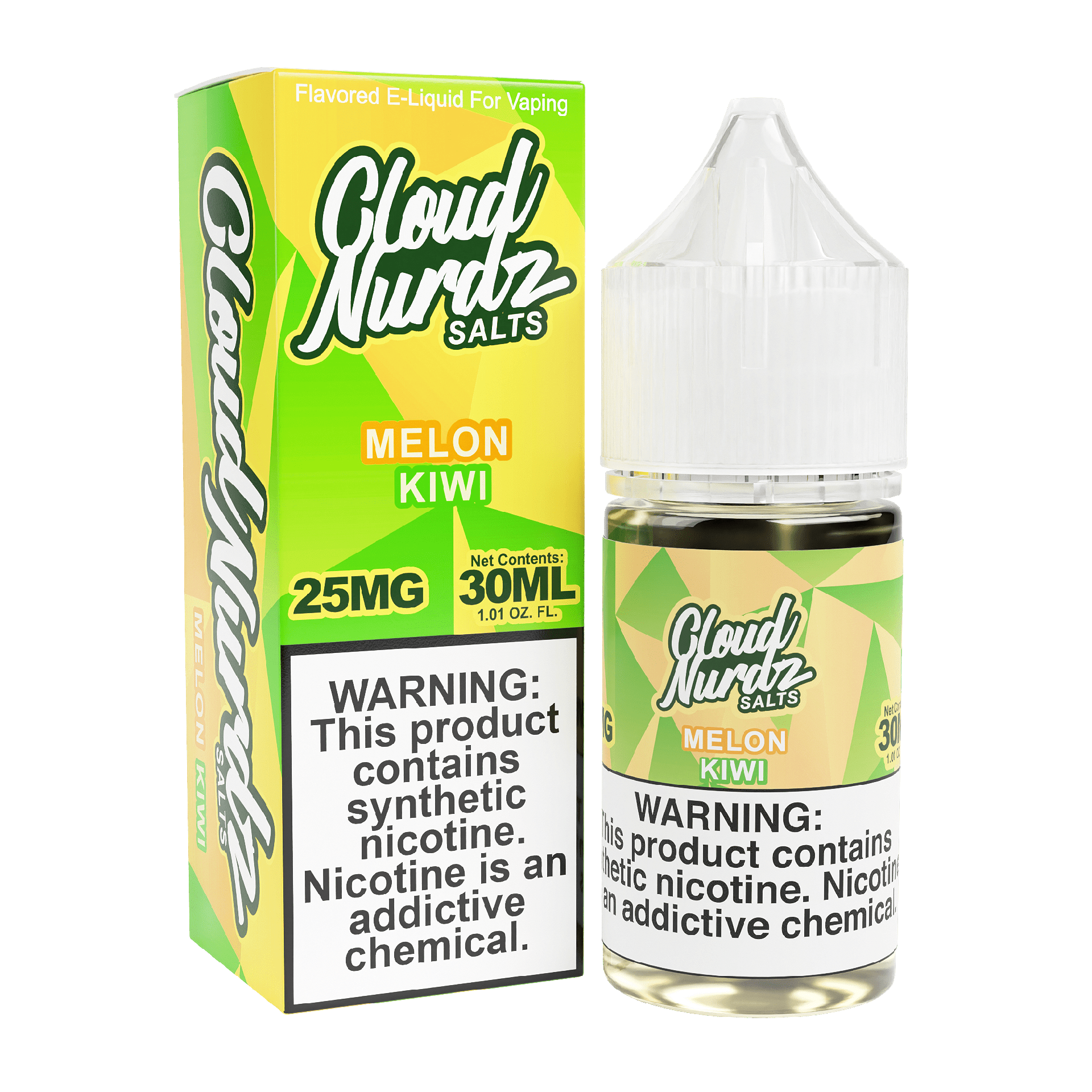 Melon Kiwi SALT - Cloud Nurdz - 30ml
