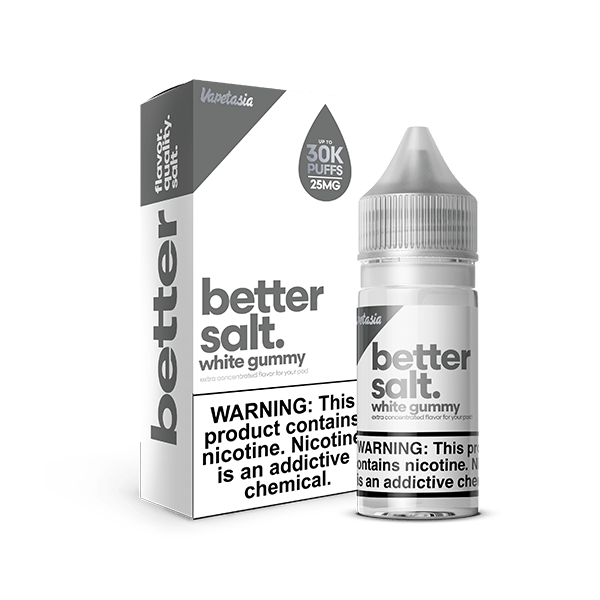 White Gummy SALT - Better Salts - 30ml