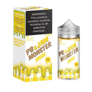 PB & Jam Banana - Jam Monster - 100ml