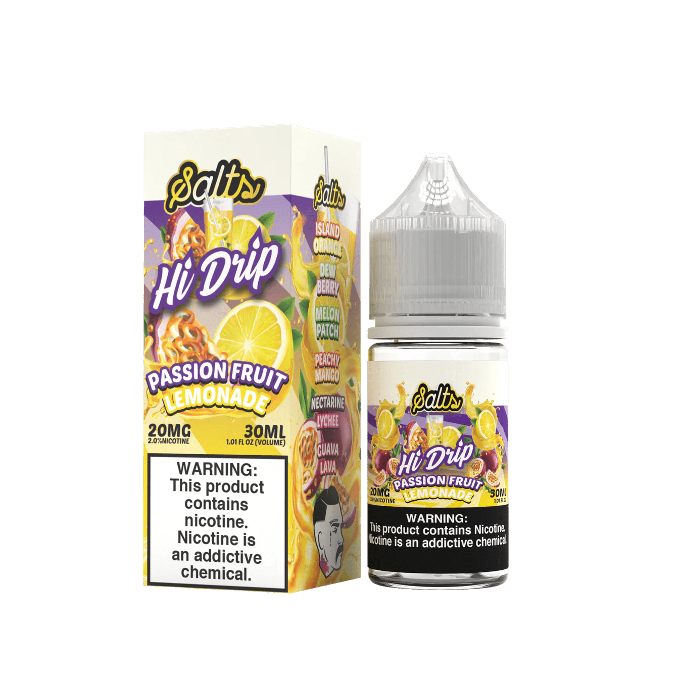 Passion Fruit Lemonade SALT - Hi Drip - 30ml