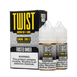 Frosted Amber SALT - Lemon Twist - 60ml