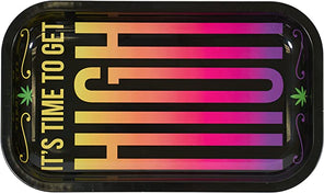 Metal Rolling Tray Set With Magnetic Lid - Strio