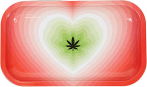 Metal Rolling Tray Set With Magnetic Lid - Strio