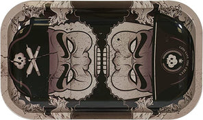 Metal Rolling Tray Set With Magnetic Lid - Strio