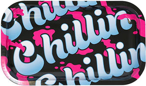 Metal Rolling Tray Set With Magnetic Lid - Strio