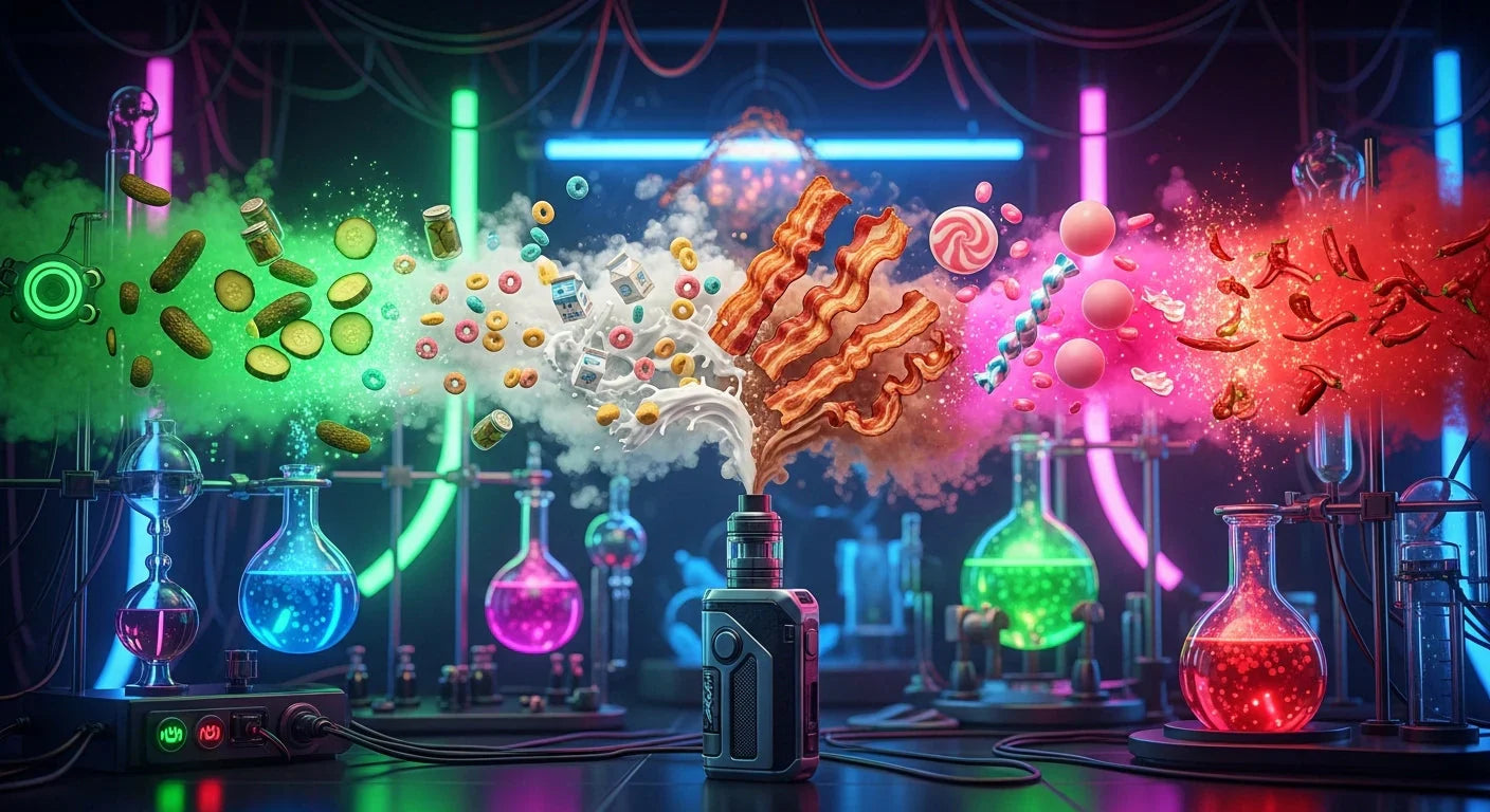 Weirdest Vape Flavors USA Guide | GiantNic Flavor Trends
