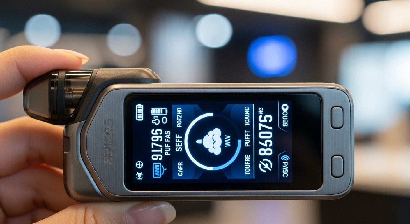 smart vape with screen