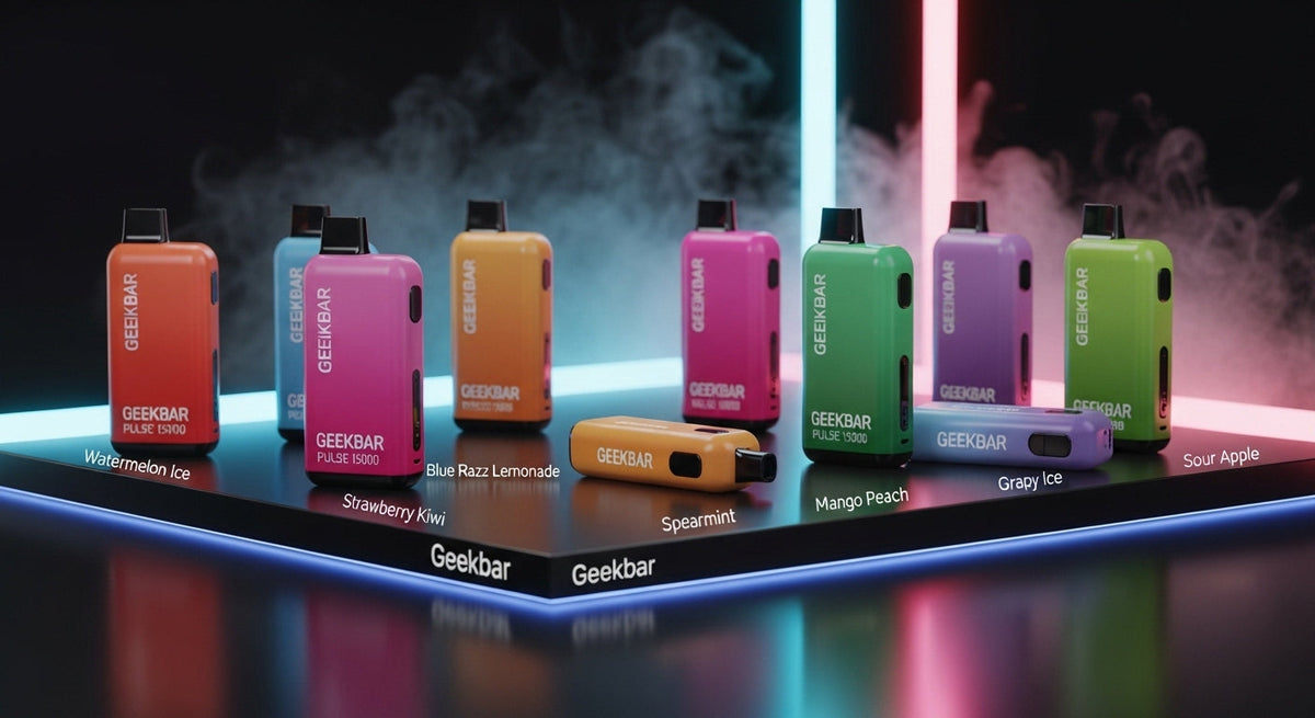 Complete Geekbar Flavors List USA | Giantnic Guide
