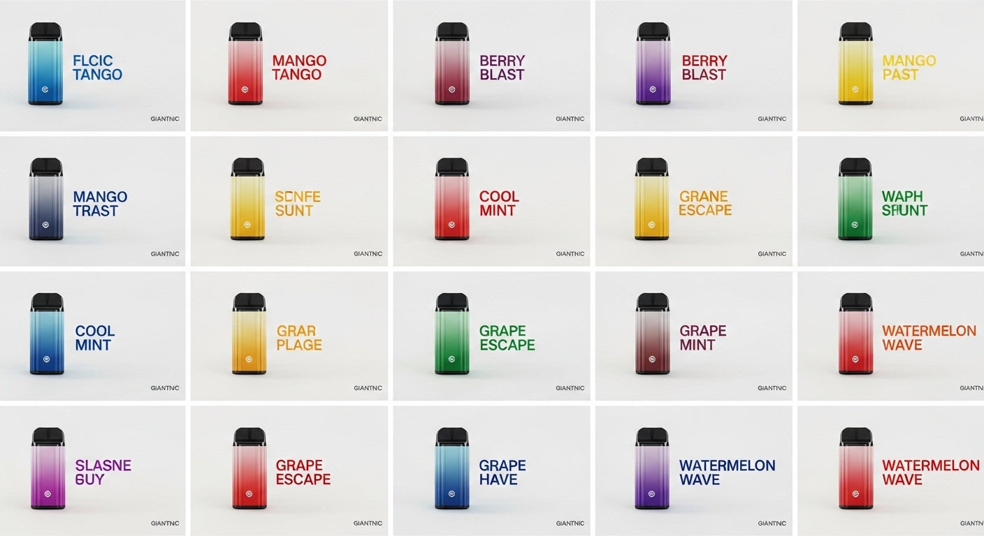 Geekbar Flavors Chart USA – Complete Taste Guide 2026