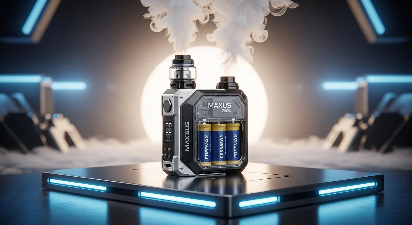 Freemax Maxus 200W Kit USA Guide | GiantNic Vape Review