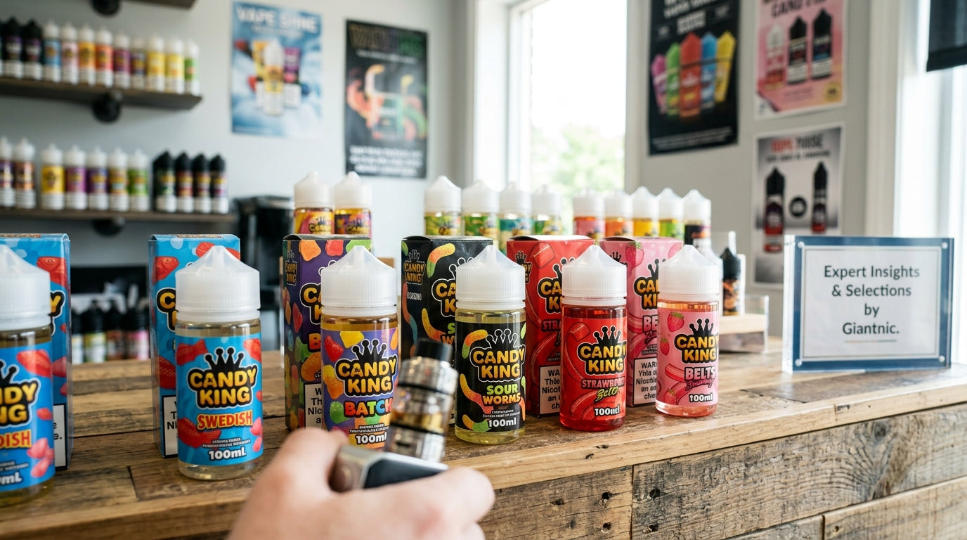 Candy King Vape Juice Flavors Guide USA Review