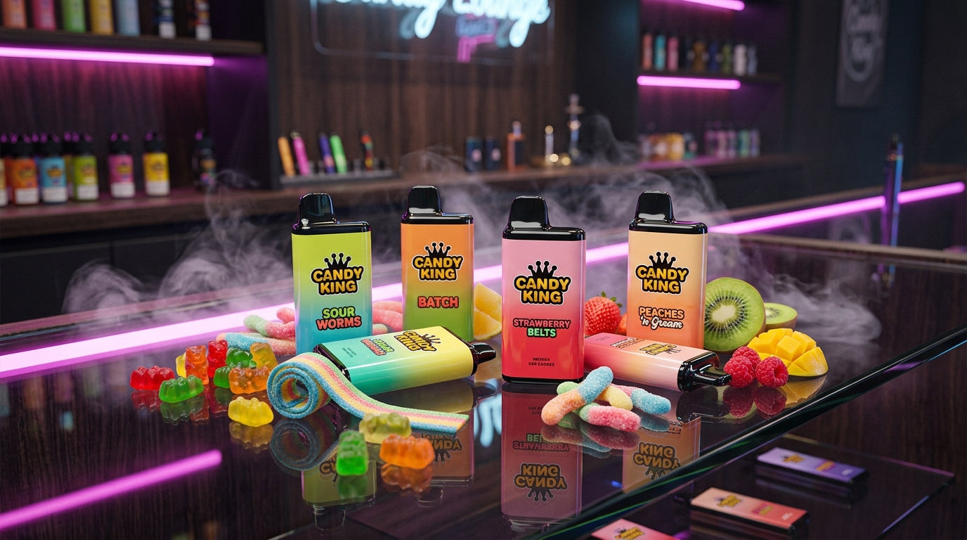 Candy King Disposable Vape USA Flavor Guide Review