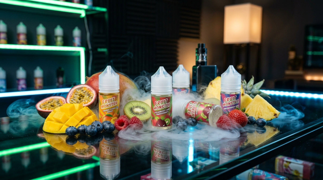 Fruit Monster Salt Nic Review USA Vape Flavor Guide