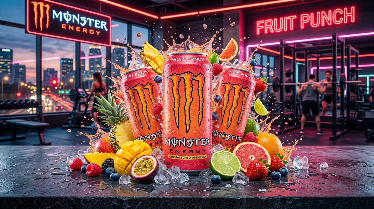 Fruit Punch Monster Drink USA Energy Flavor Guide 2026