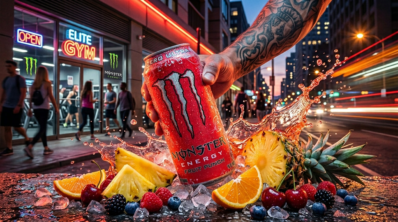 Fruit Punch Monster USA Energy Drink Flavor Guide