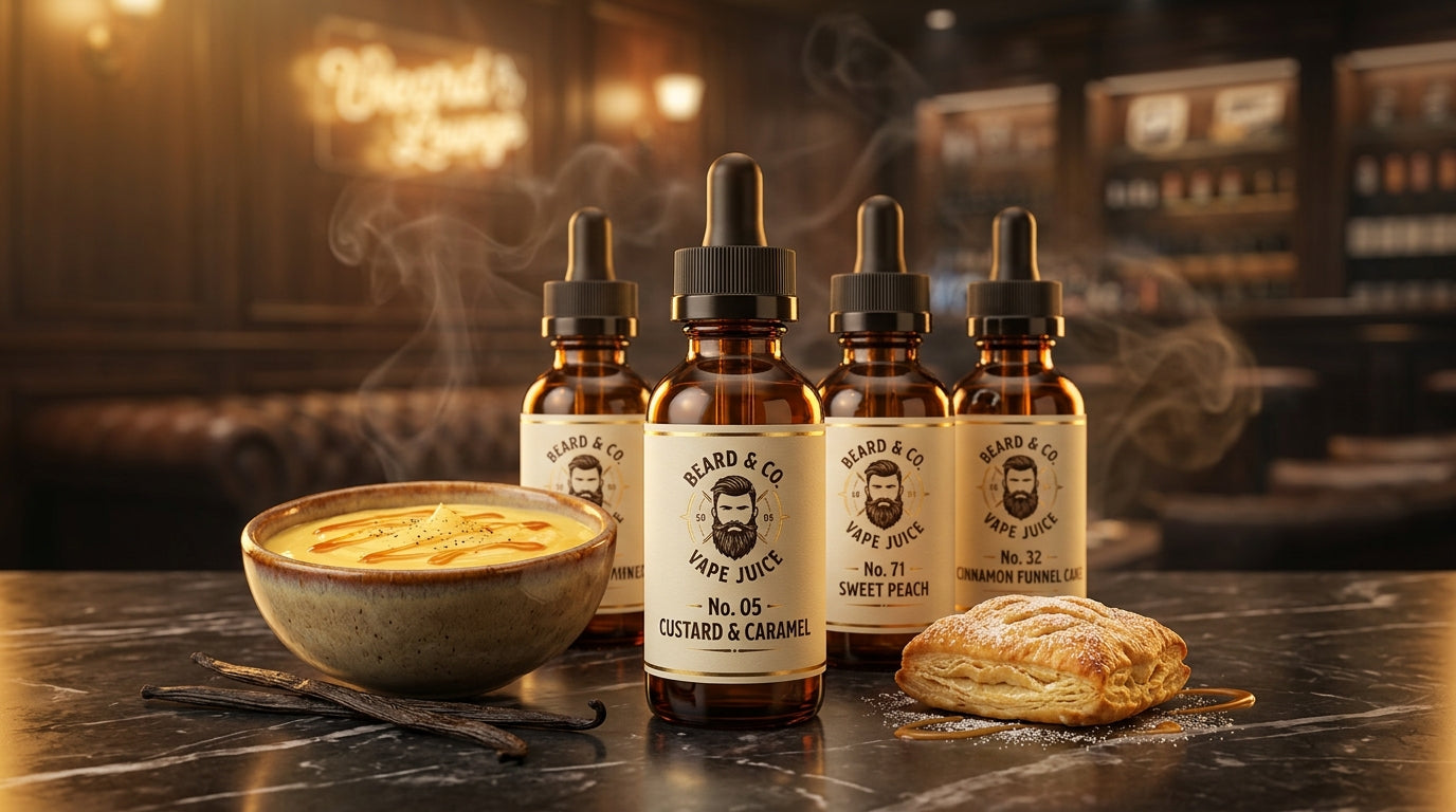 Beard Vape Juice USA Dessert Flavor Complete Guide