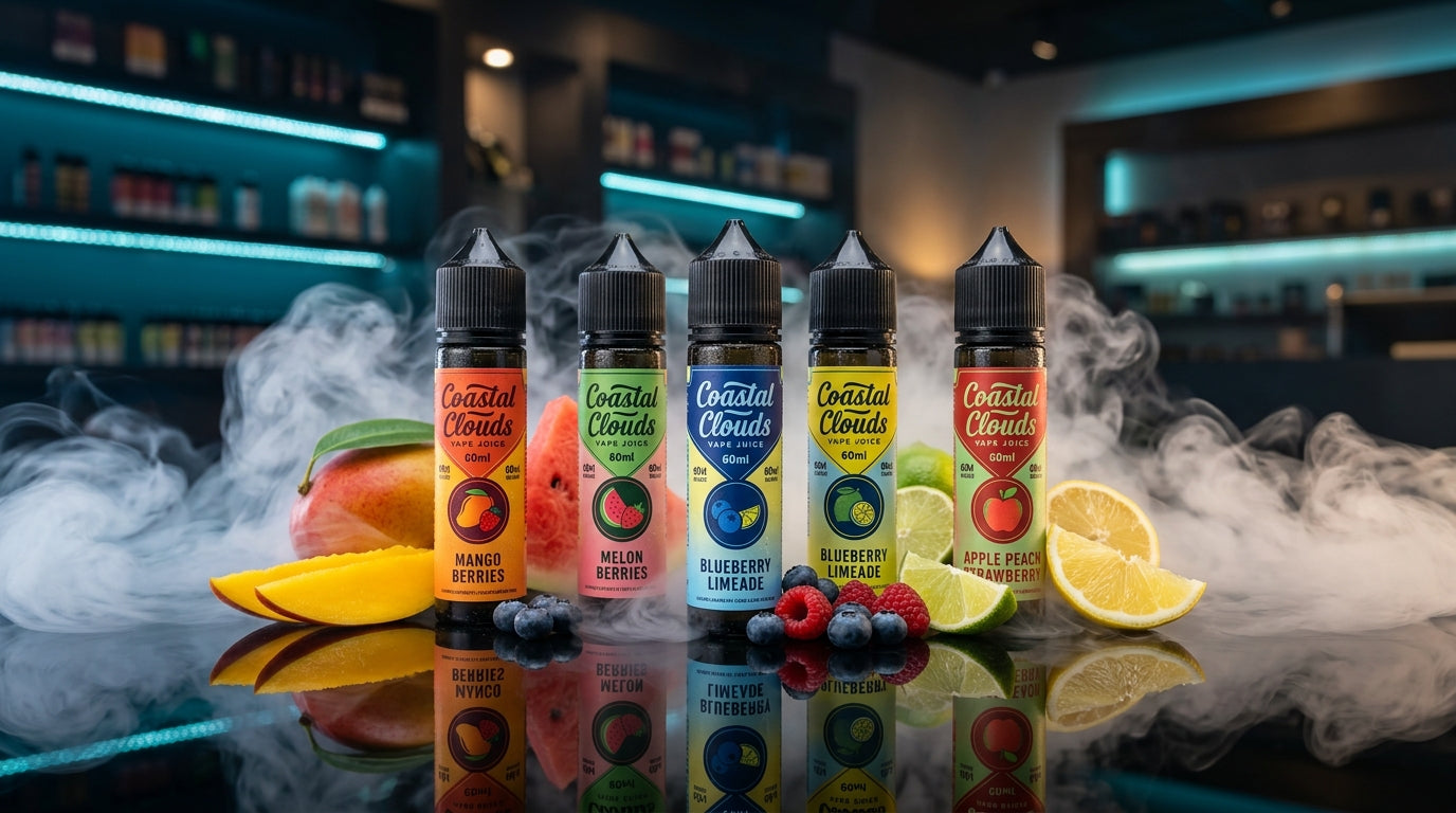 Coastal Clouds Vape Juice Flavors Guide by Giantnic