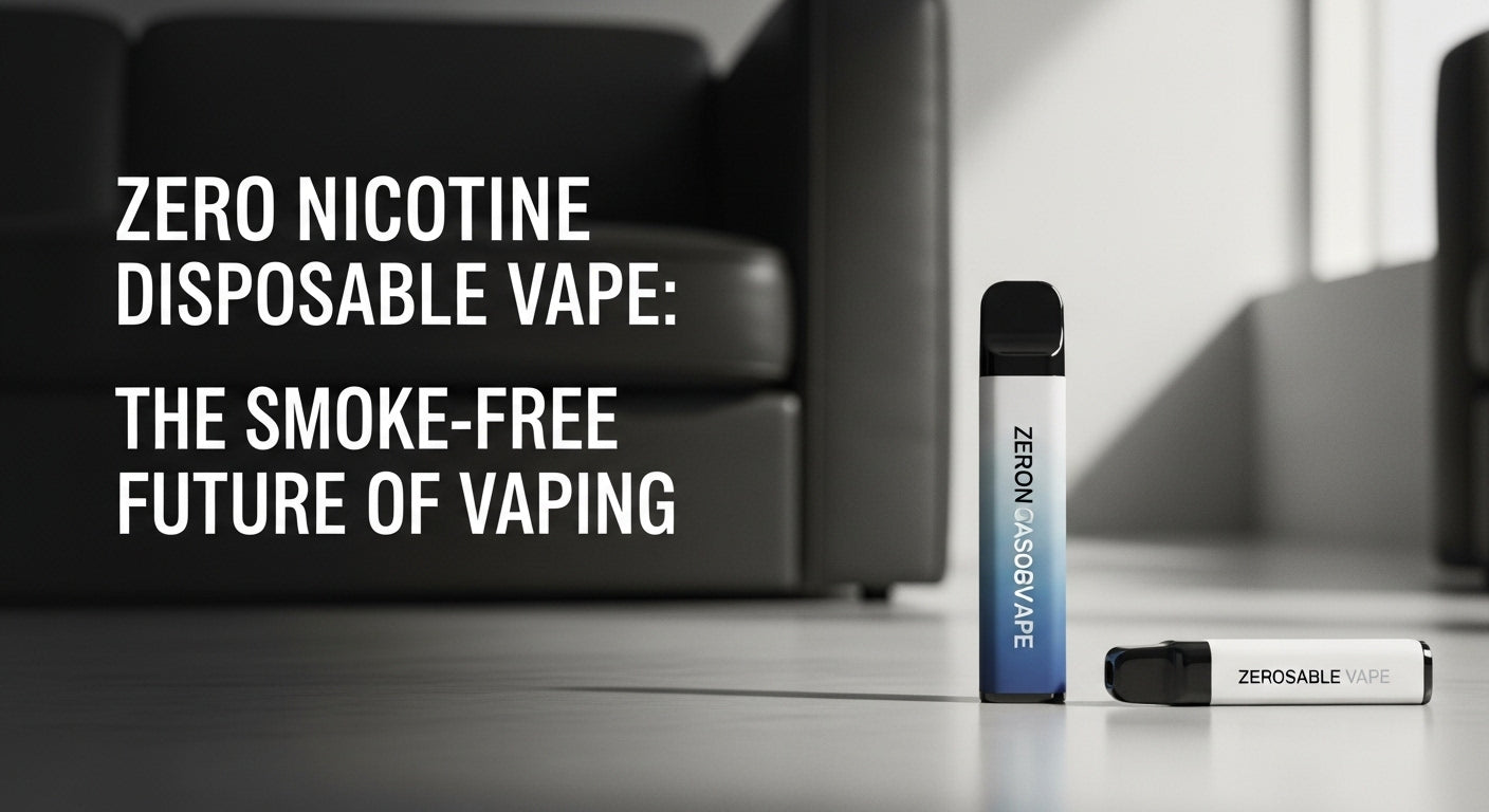 Zero Nicotine Disposable Vape: The Smoke-Free Future of Vaping