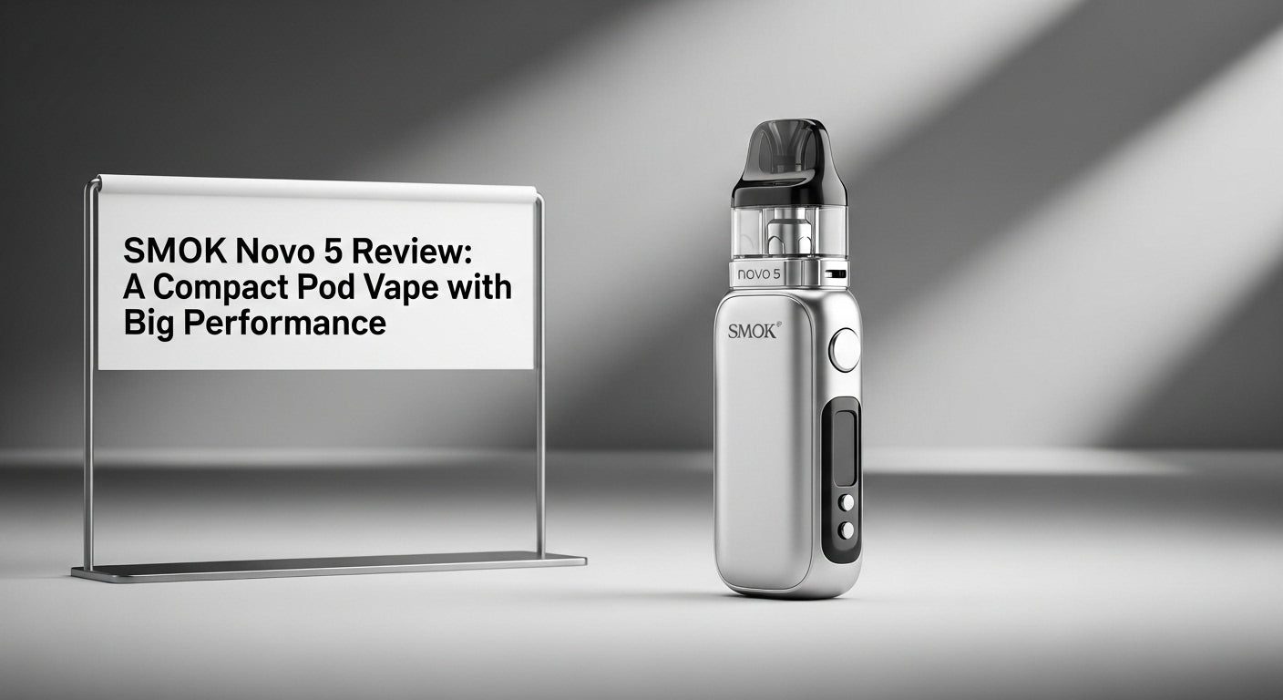 SMOK Novo 5 Review: A Compact Pod Vape with Big Performance
