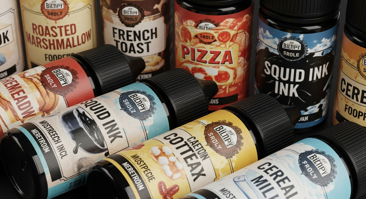 Weirdest Vape Juice Flavors You Can Buy