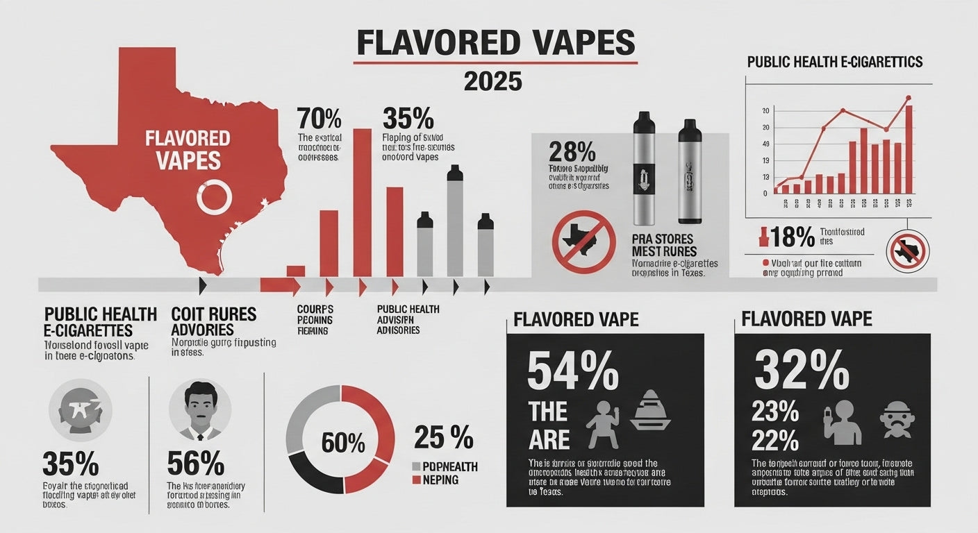 Flavored Vapes in Texas – Are They Still Legal in 2025?