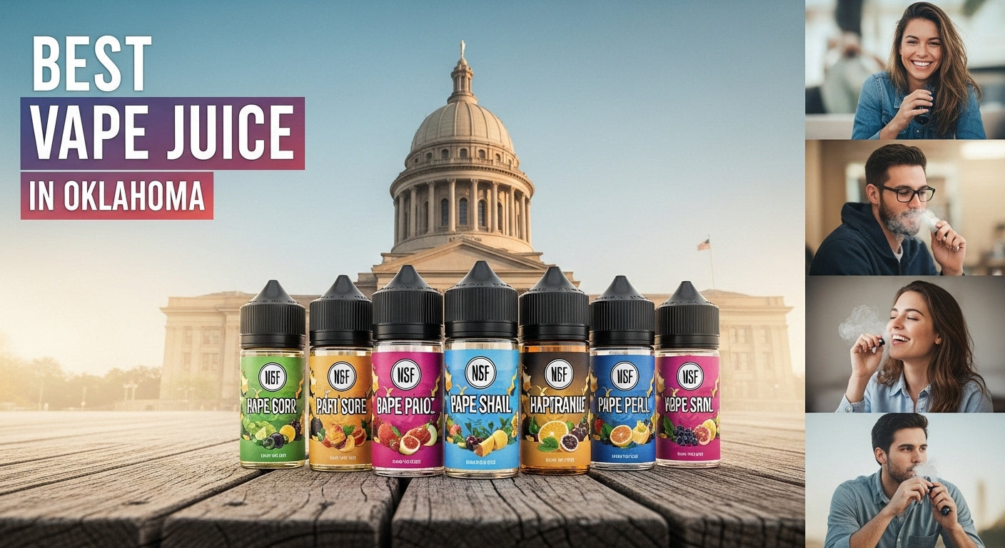 Best Vape Juice in Oklahoma: Smooth Clouds for Sooner State Vapers
