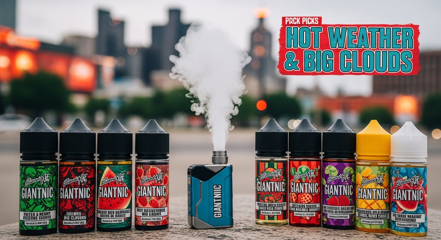Best Vape Juice in Texas: GiantNic’s Picks for Hot Weather & Big Clouds