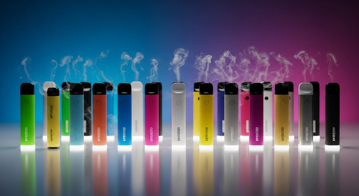 Geekbar All Flavors USA Guide | Giantnic Collection
