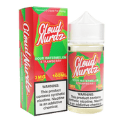 Sour Watermelon Strawberry - Cloud Nurdz - 100ml