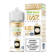 White Gummy ICE - Raz X Pod Juice - 100ml