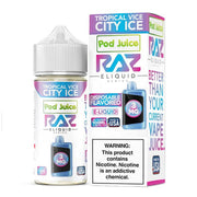 Tropical Vice City ICE - Raz X Pod Juice - 100ml