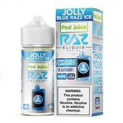 Jolly Blue Razz ICE - Raz X Pod Juice - 100ml