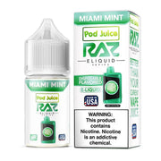 Miami Mint SALT - Raz X Pod Juice - 30ml