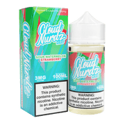 Sour Watermelon Strawberry ICE - Cloud Nurdz - 100ml