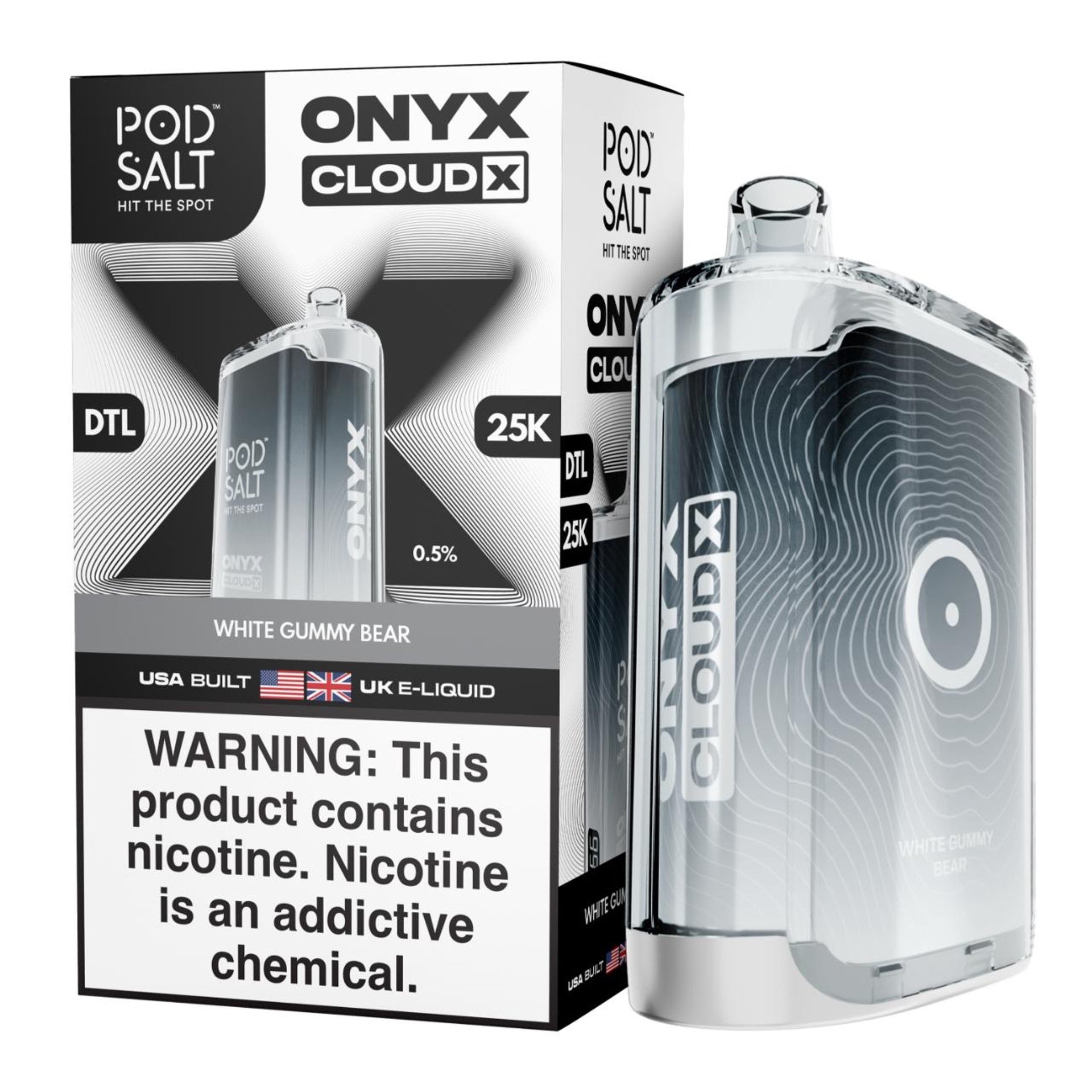 Pod Salt ONYX CLOUD X 25K Disposable
