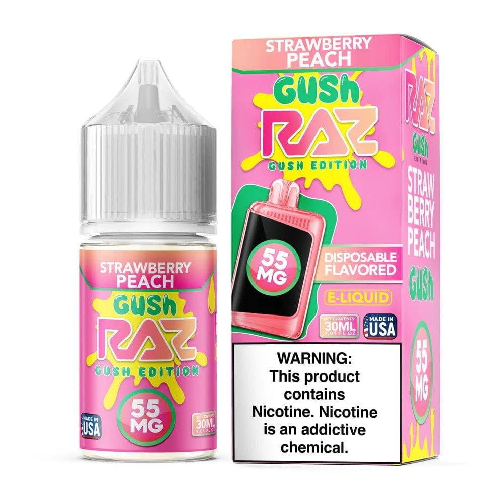 Strawberry Peach Gush SALT - Dinner Lady Dessert - 30ml