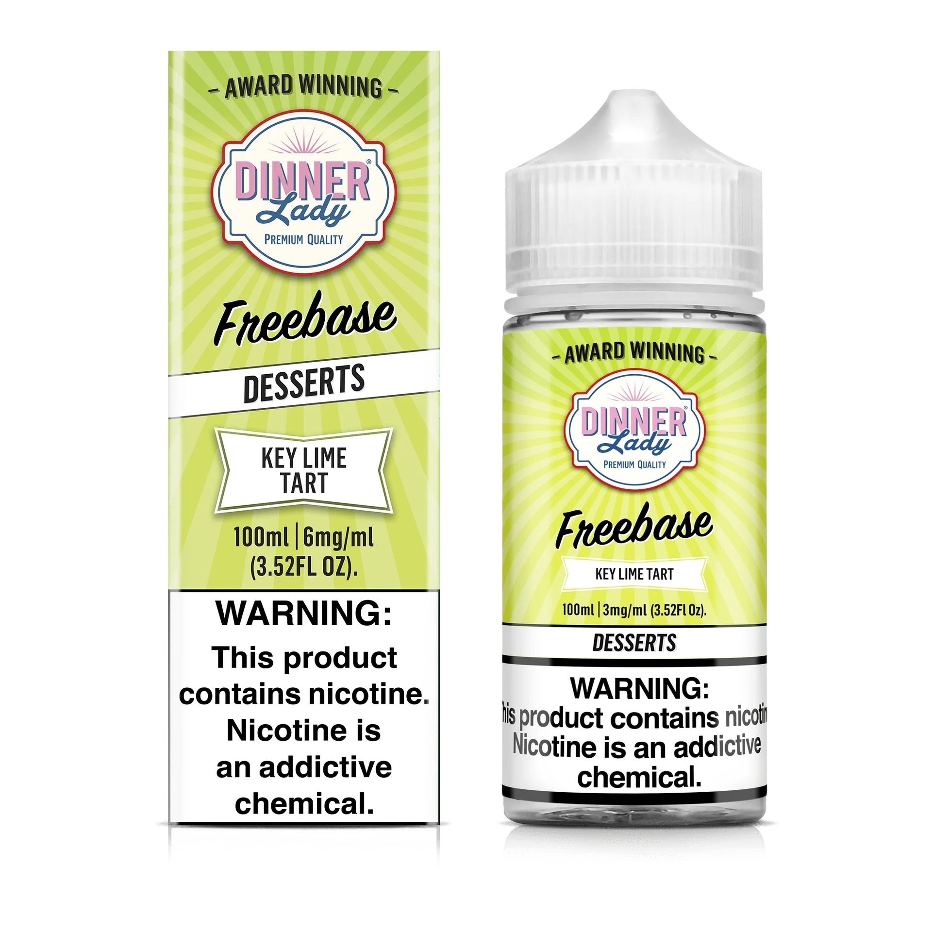 Key Lime Tart - Dinner Lady Desserts - 100ml