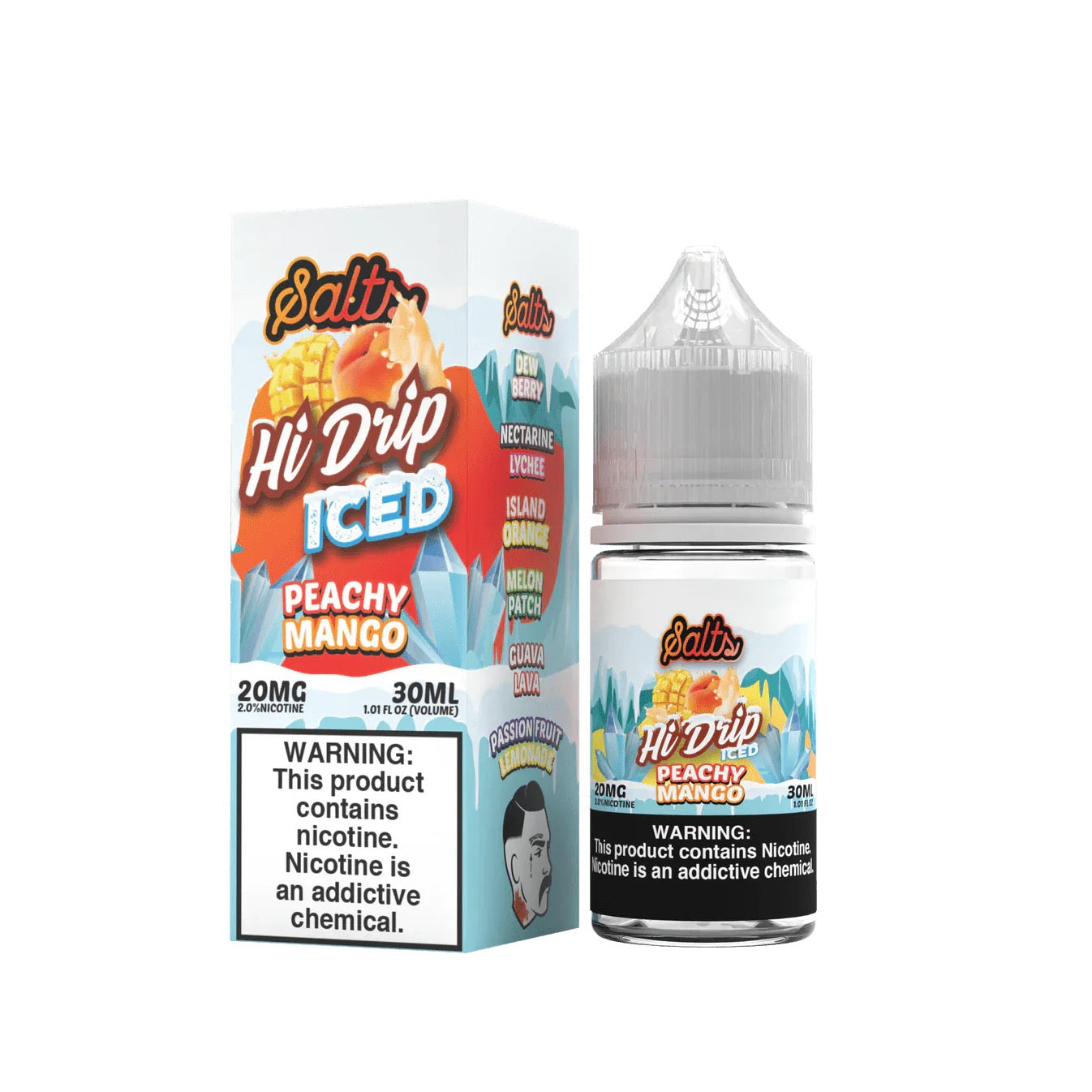 Peachy Mango ICED SALT - Hi Drip - 30ml