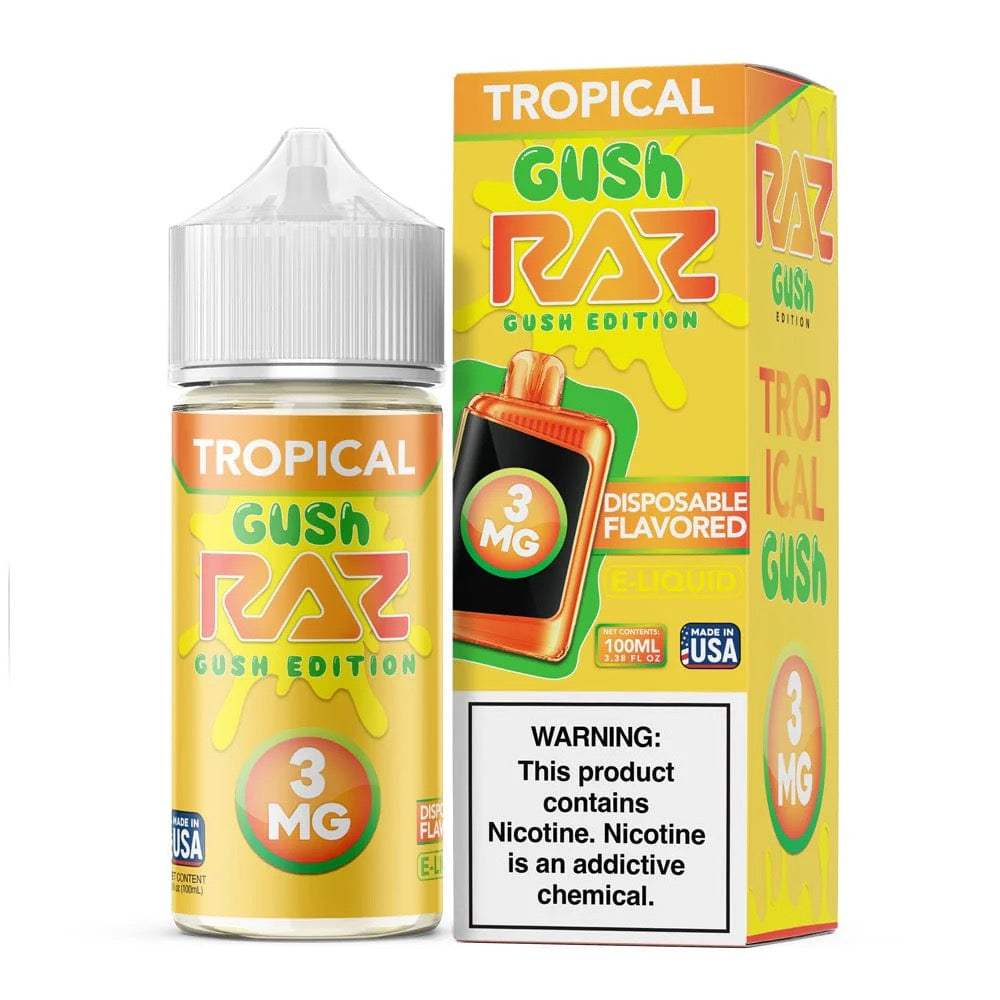 Tropical Gush - Pod Juice X RAZ E-Liquid  - 100ml