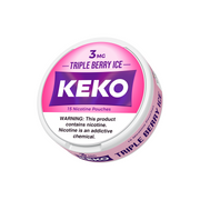 Triple Berry Ice - KEKO Nicotine Pouches