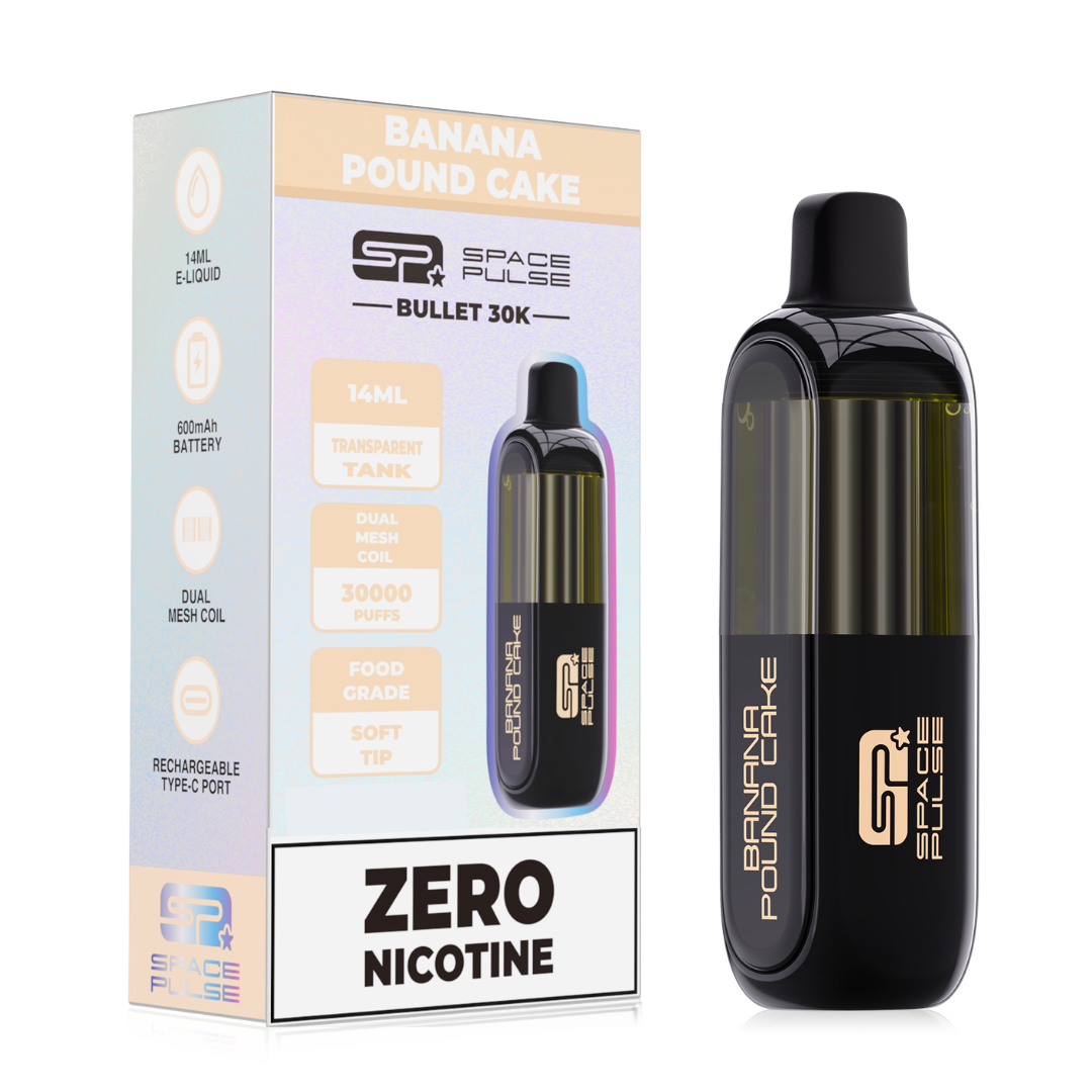Space Pulse Bullet 30k Disposable (Zero Nicotine)