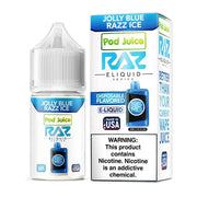 Jolly Blue Razz ICE SALT - Raz X Pod Juice - 30ml