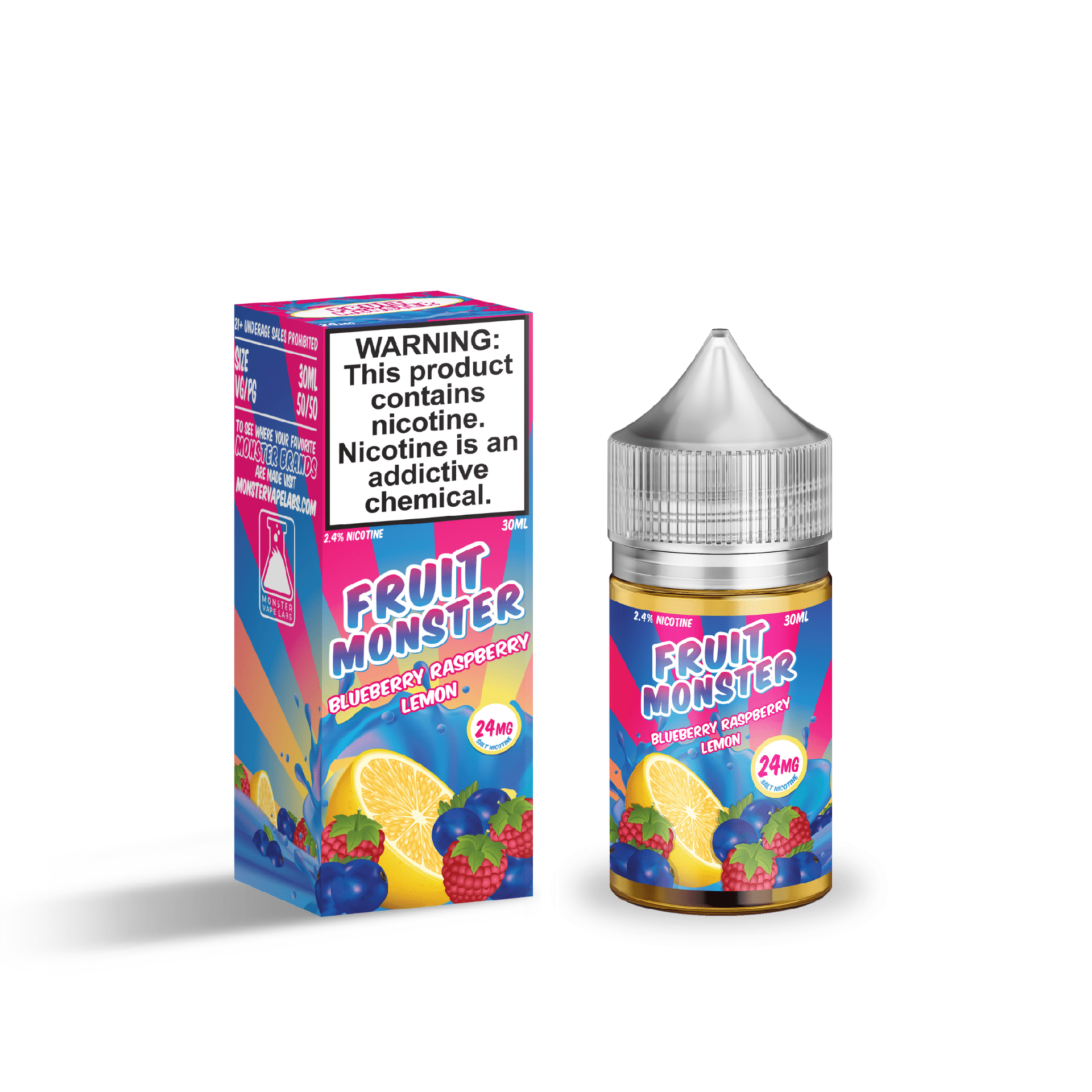 Sub Ohm Blueberry Raspberry Lemon E-liquid By Fruit Monster - (100mL) | DirectVapor Vape Juice/shop By Flavor/fruit/lemon Australia Sub Ohm Blueberry Raspberry Lemon E-liquid By Fruit Monster - (100mL) | DirectVapor Vape Juice/shop By Flavor/fruit/lemon Australia