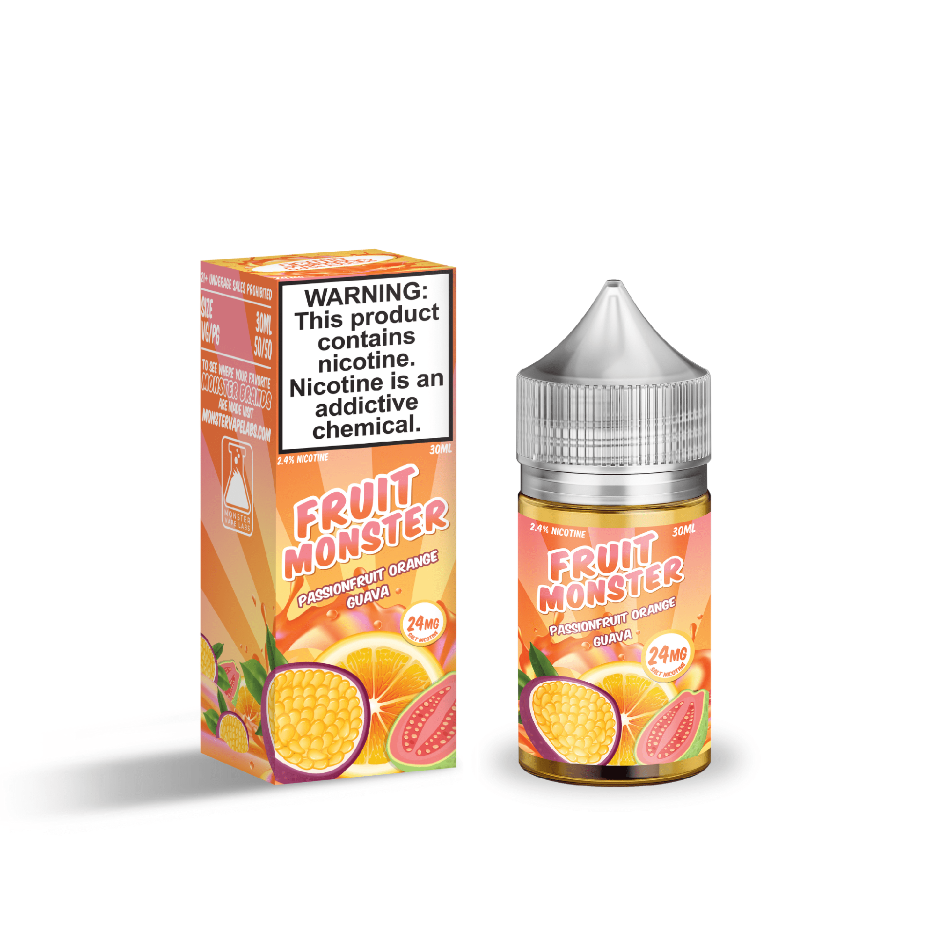 Passion Fruit Orange Guava SALT - Fruit Monster - 30ml