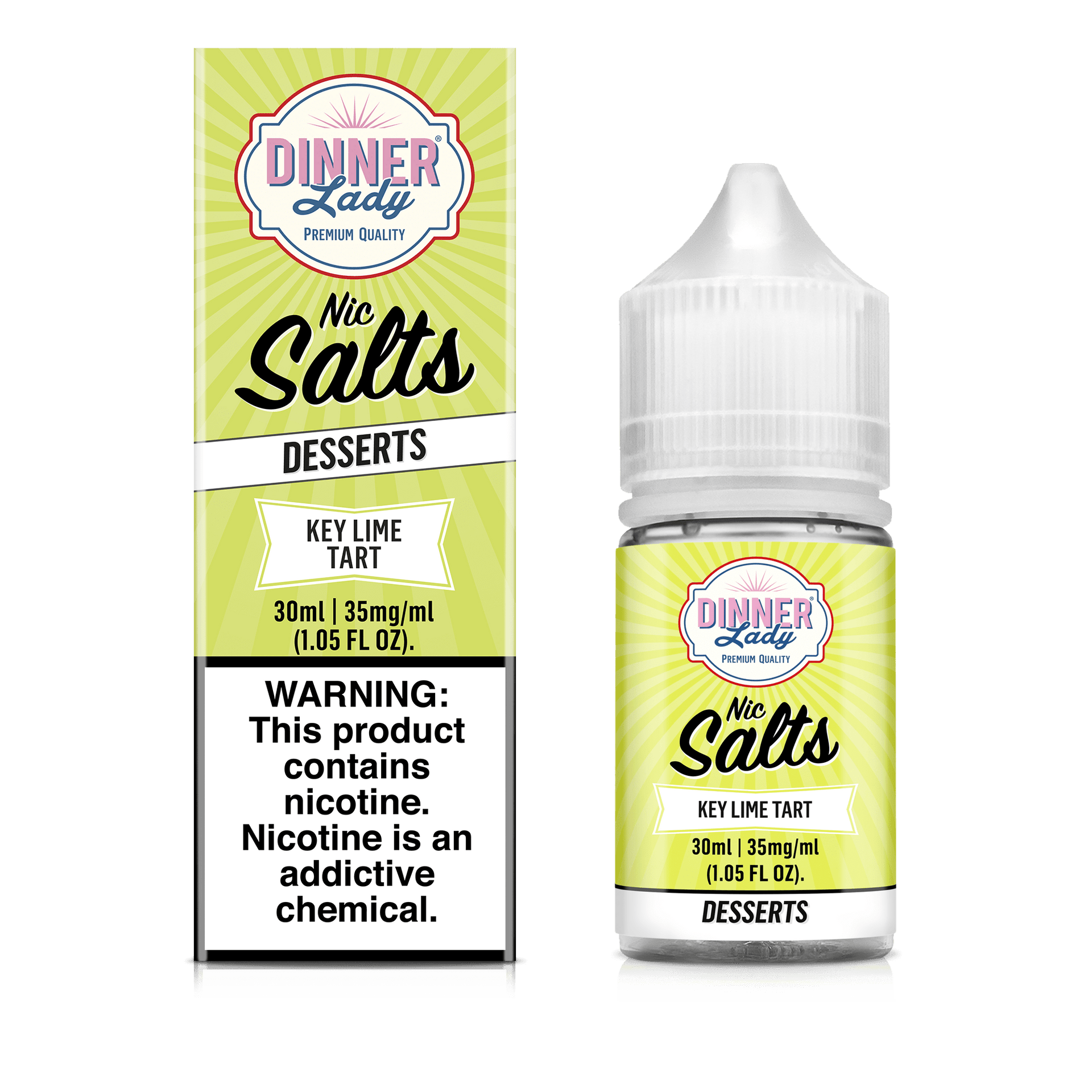 Key Lime Tart SALT - Dinner Lady Dessert - 30ml